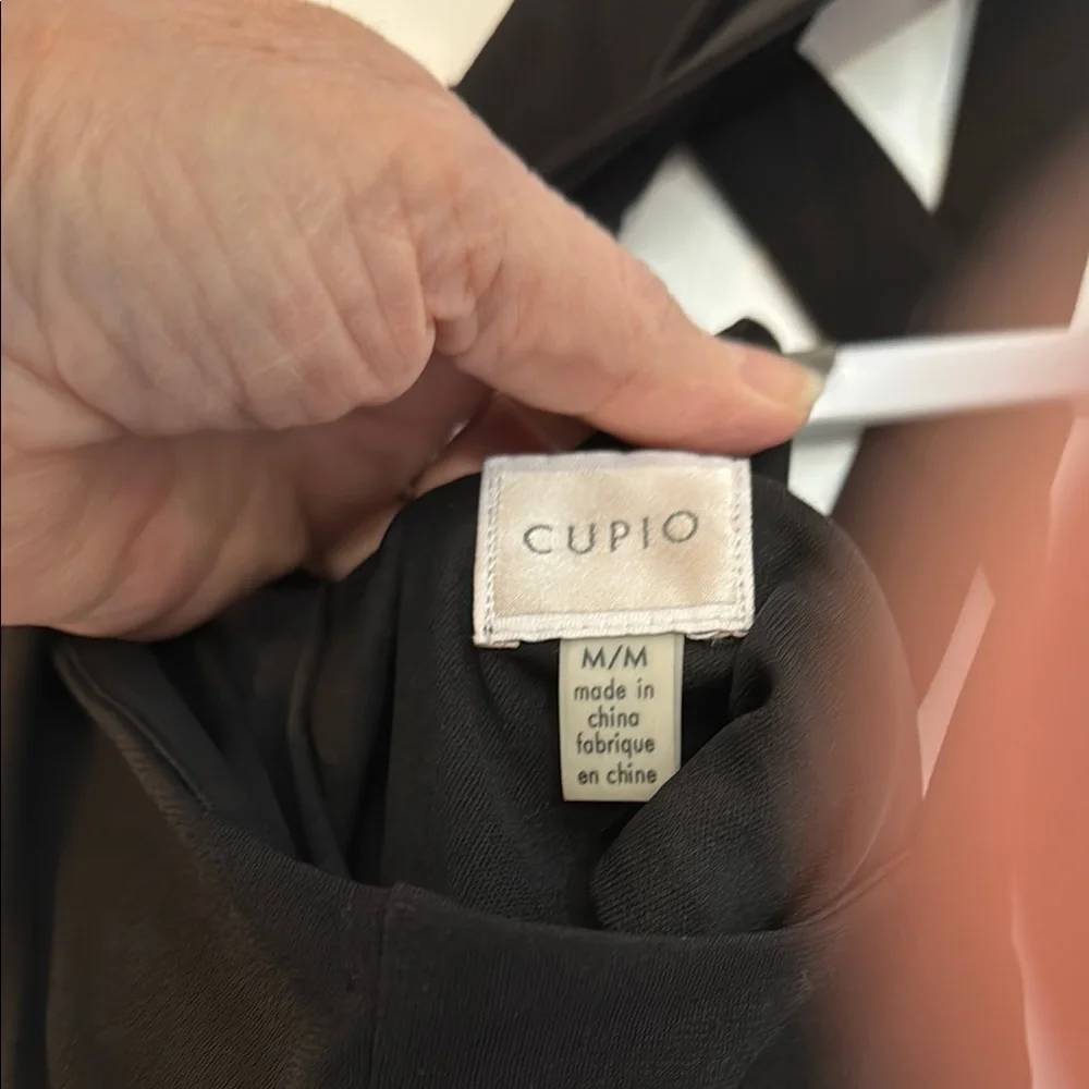 Cupio Black Halter Sheath Dress for Cocktail